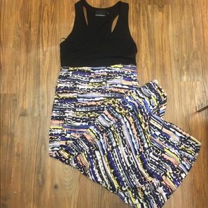 Cynthia Rowley MATERNITY razor back maxi dress